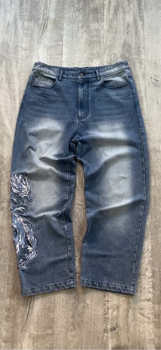 TANJIRO DRAGON JEANS