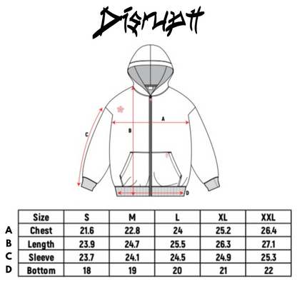 MITSURI ZIP UP HOODIE