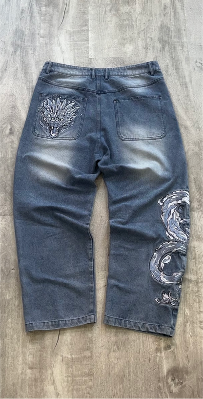 TANJIRO DRAGON JEANS